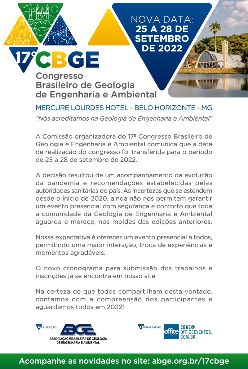 ABGE - Associação Brasileira de Geologia de Engenharia Ambiental